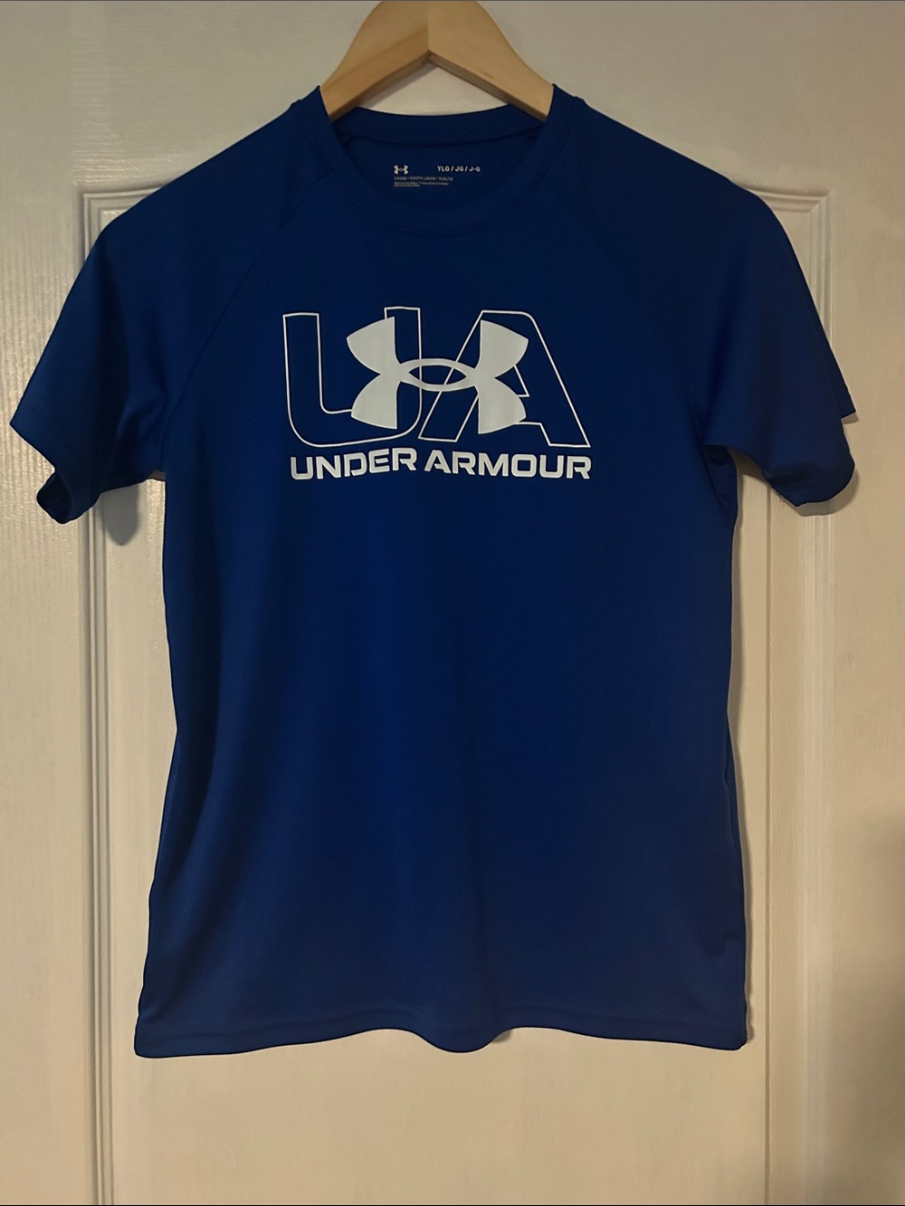 Under Armour Short Sleeve Logo Tee - Blue